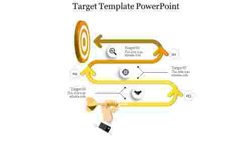 target template powerpoint-3-Yellow